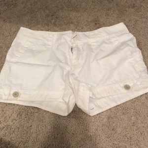 Cute and soft white shorts
